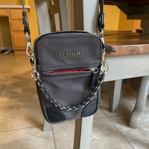 MZ Wallace Micro Tribeca crossbody/clutch/wallet.